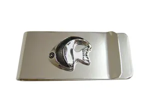 Black Tropical Fish Money Clip