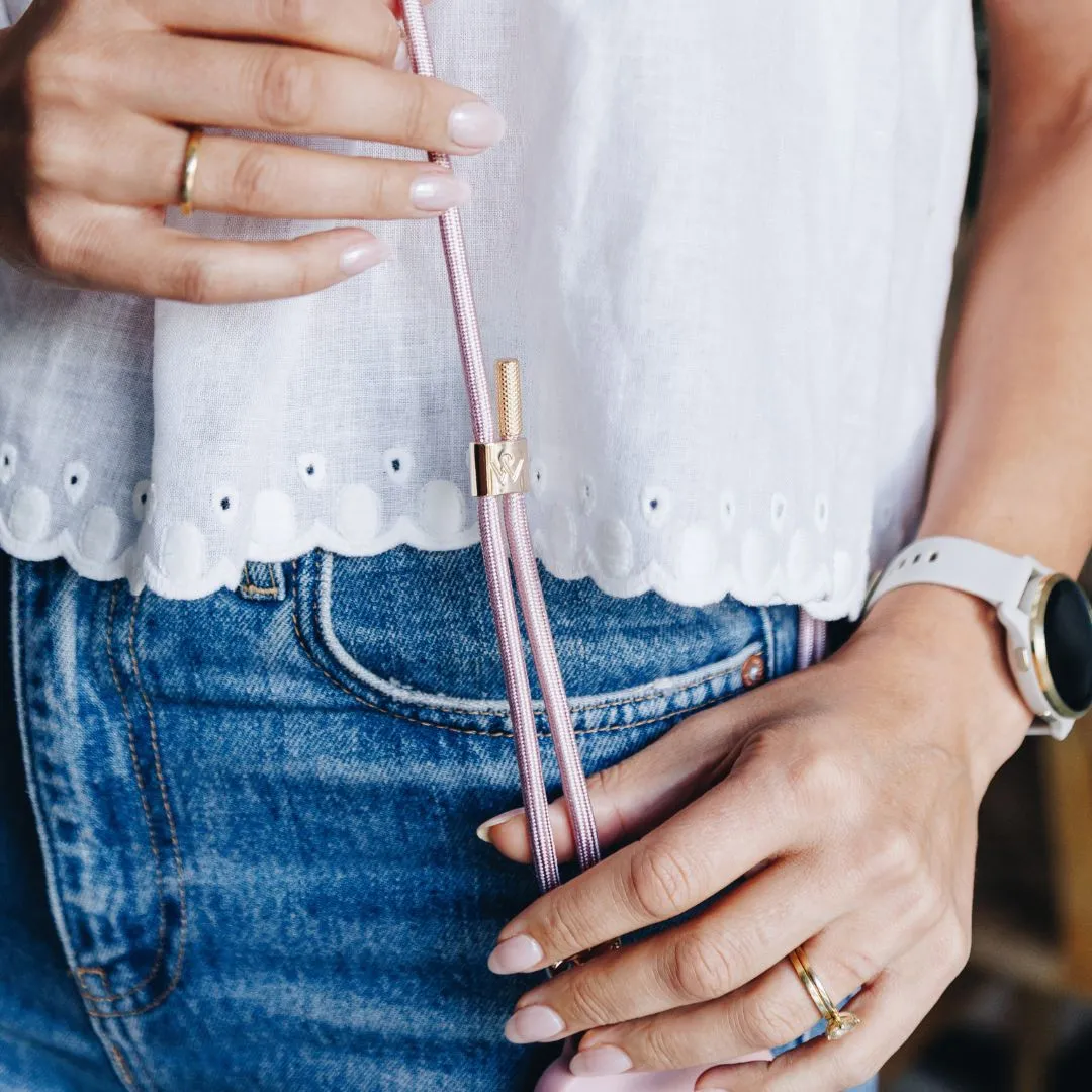 Blush Braided Strap