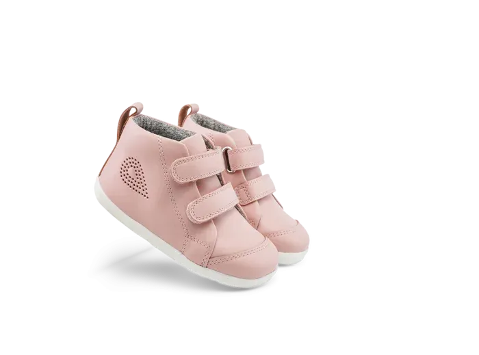 Bobux Step Up Hi Court - Seashell