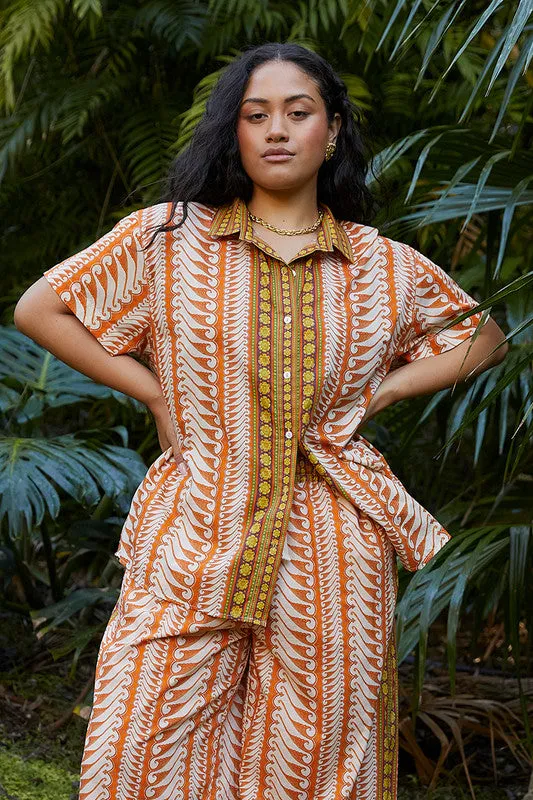 Bohemian Traders | Ripple Button up Shirt - Multi