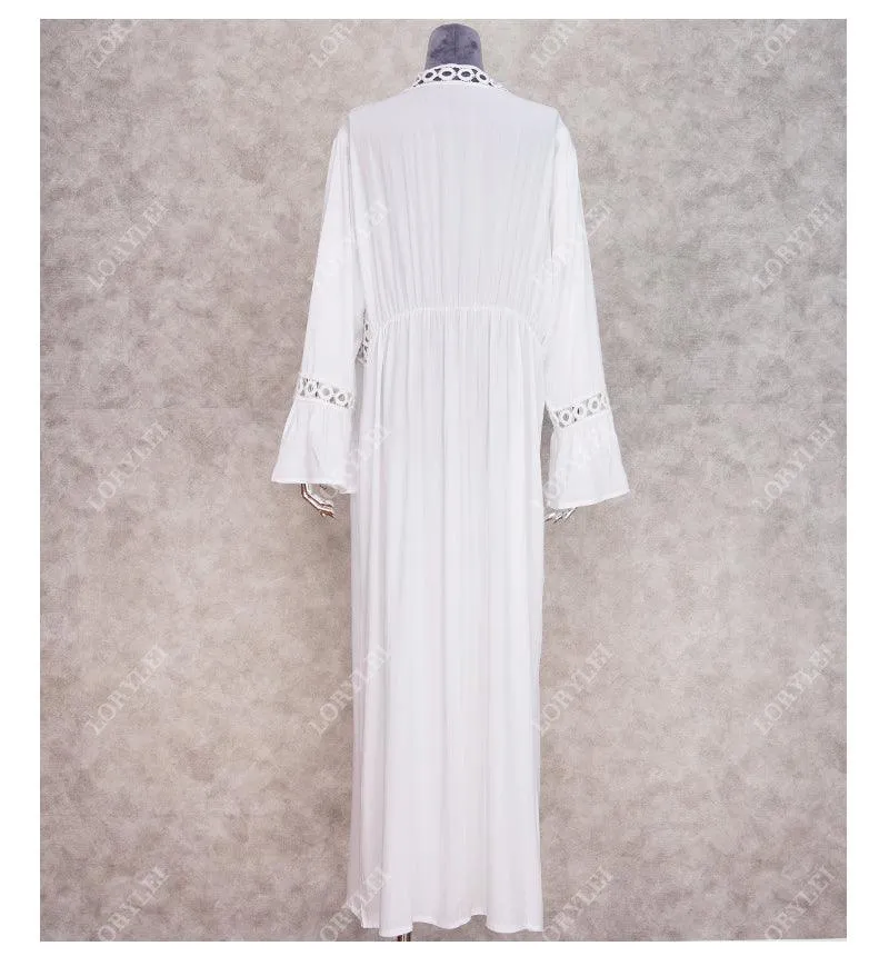 Boho Chic Hollow Out Beach Cover Up