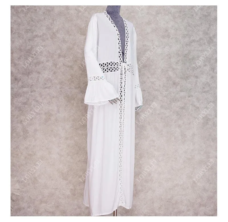 Boho Chic Hollow Out Beach Cover Up