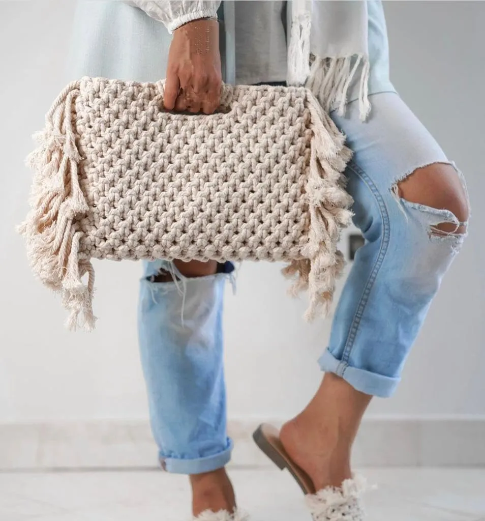 Boho Furry Stylish Handbag