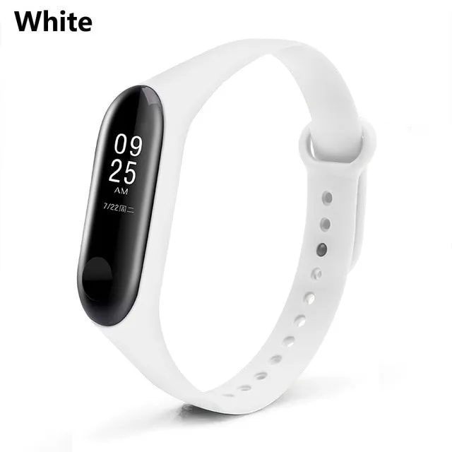 BOORUI Mi Band 3 4 Strap wrist strap for Xiaomi mi band 3 4 Silicone Miband 3 4 accessories  pulsera correa Mi 3 replacement