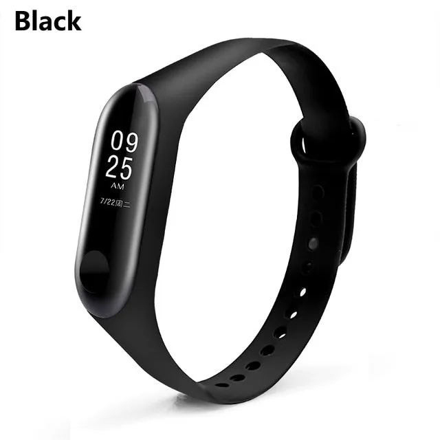 BOORUI Mi Band 3 4 Strap wrist strap for Xiaomi mi band 3 4 Silicone Miband 3 4 accessories  pulsera correa Mi 3 replacement