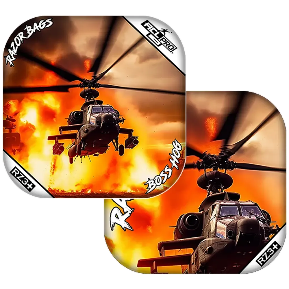 Boss Hog | Hero Helo | ACL PRO Razor Cornhole Bags