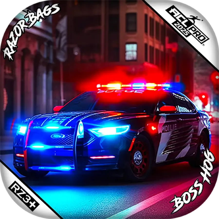 Boss Hog | Hero Police | ACL PRO Razor Cornhole Bags