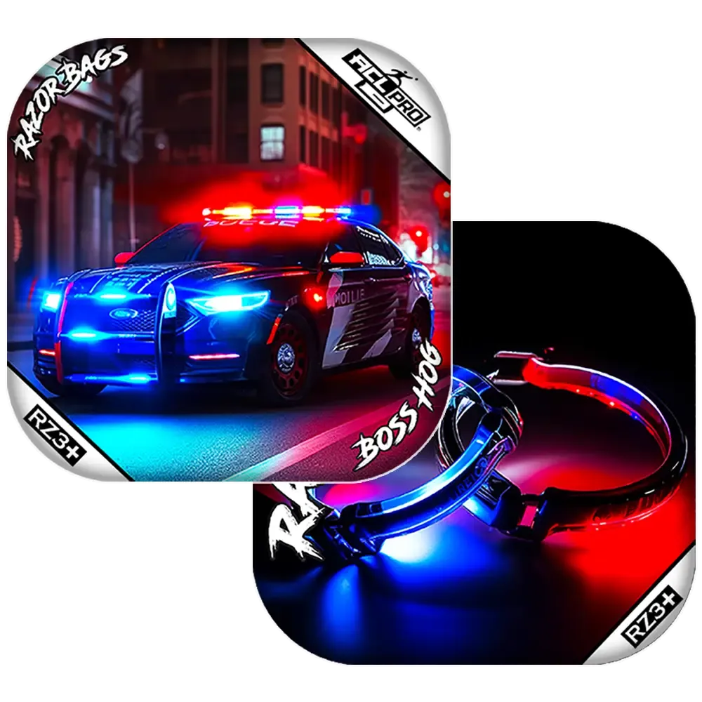 Boss Hog | Hero Police | ACL PRO Razor Cornhole Bags
