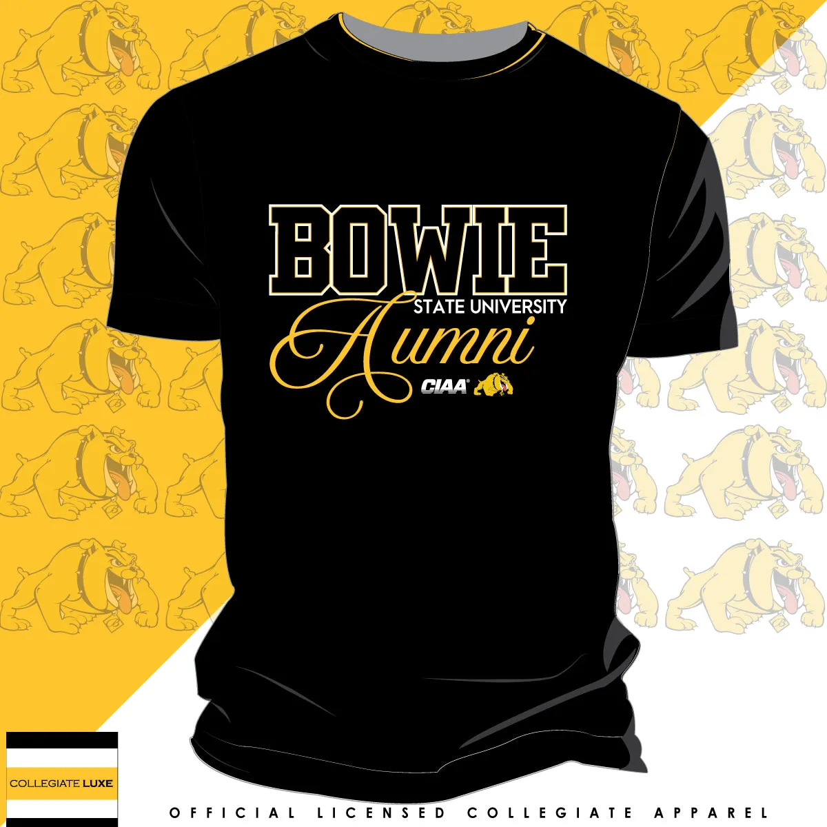 BOWIE ST | FANCY ALUMNI Black Unisex Tees -KR-