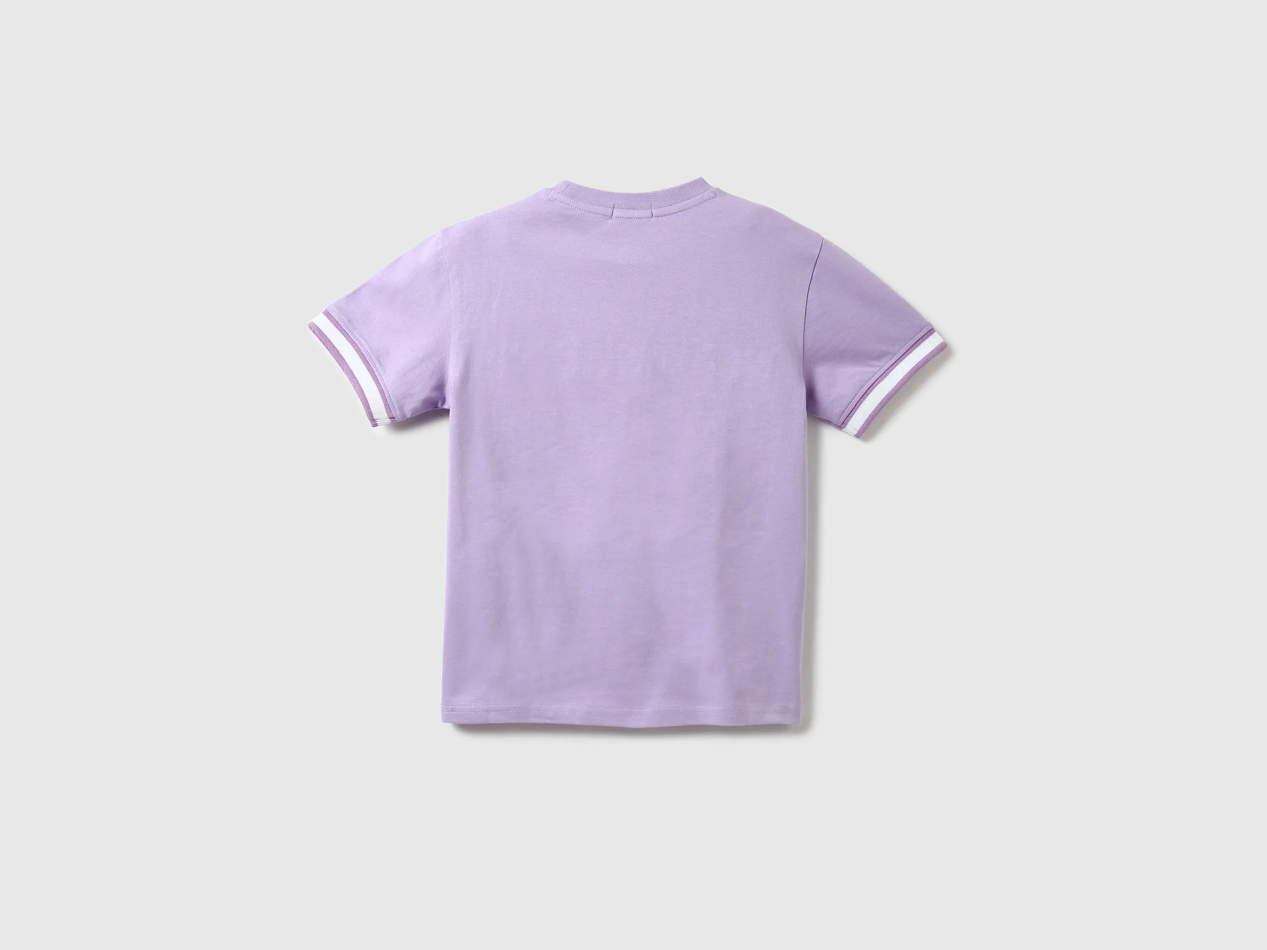 Boys Embossed Round Neck T-shirt