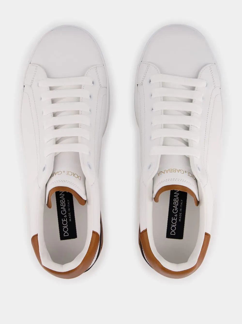 Branded Spoiler White Sneakers