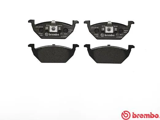 Brembo Brake Pads Front Audi A3 ( Set Lh&Rh) (P85041)