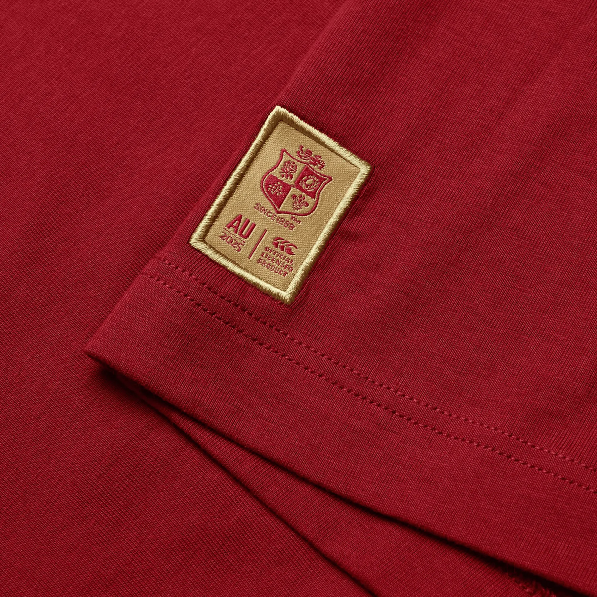 British & Irish Lions 2025 Cotton Jersey Tee by Canterbury