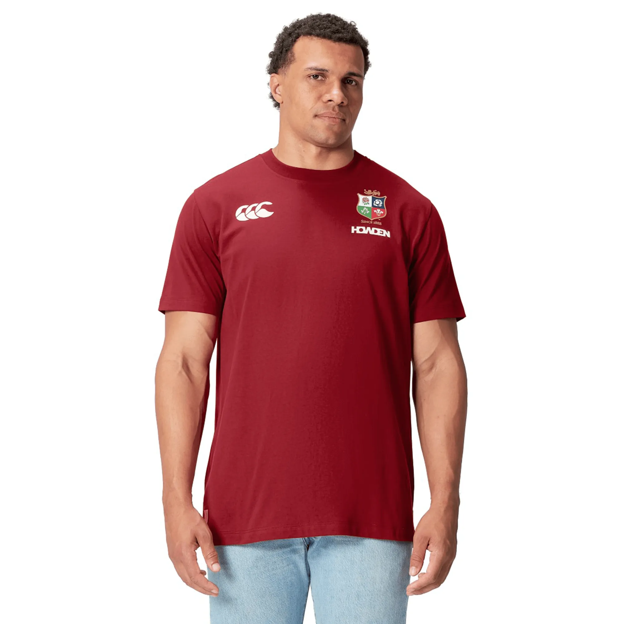 British & Irish Lions 2025 Cotton Jersey Tee by Canterbury