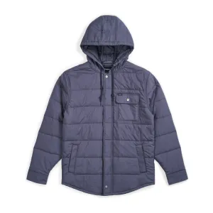 Brixton - Cass Hooded Jacket - Steel Blue SALE