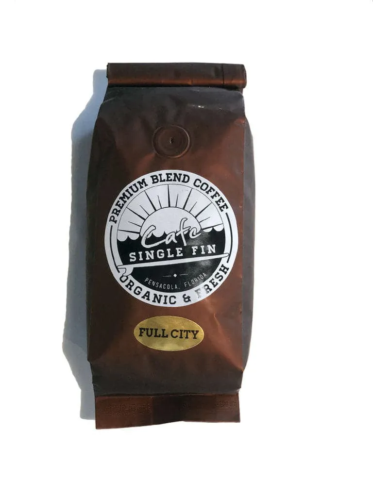 Cafe Single Fin Premium Coffee 12oz Bag