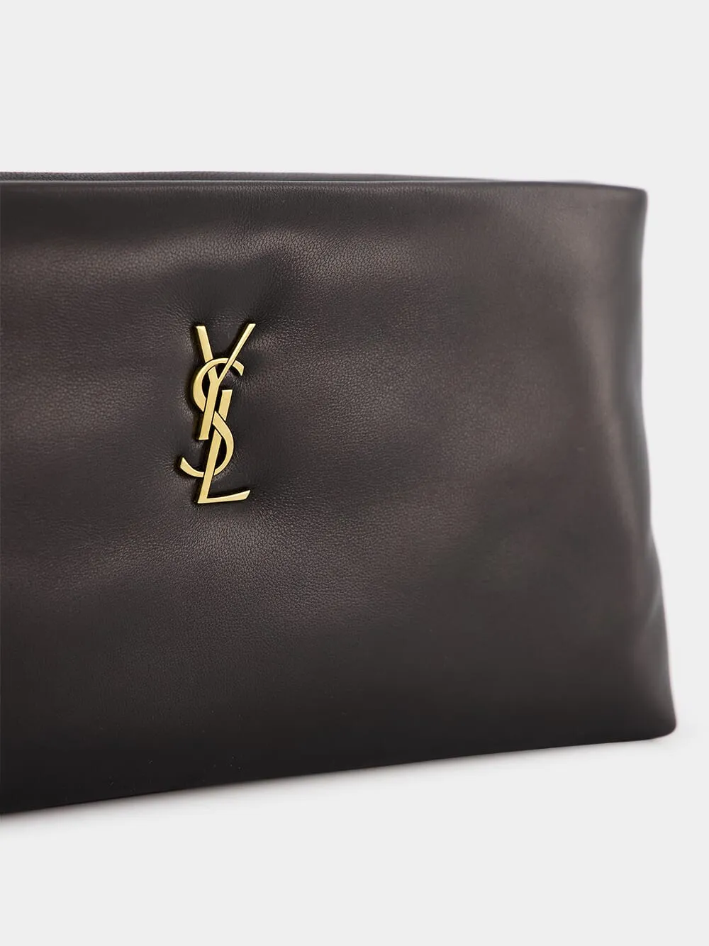 Calypso Long Zip Black Pouch