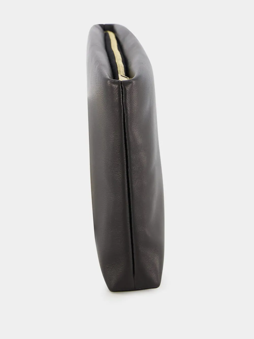 Calypso Long Zip Black Pouch