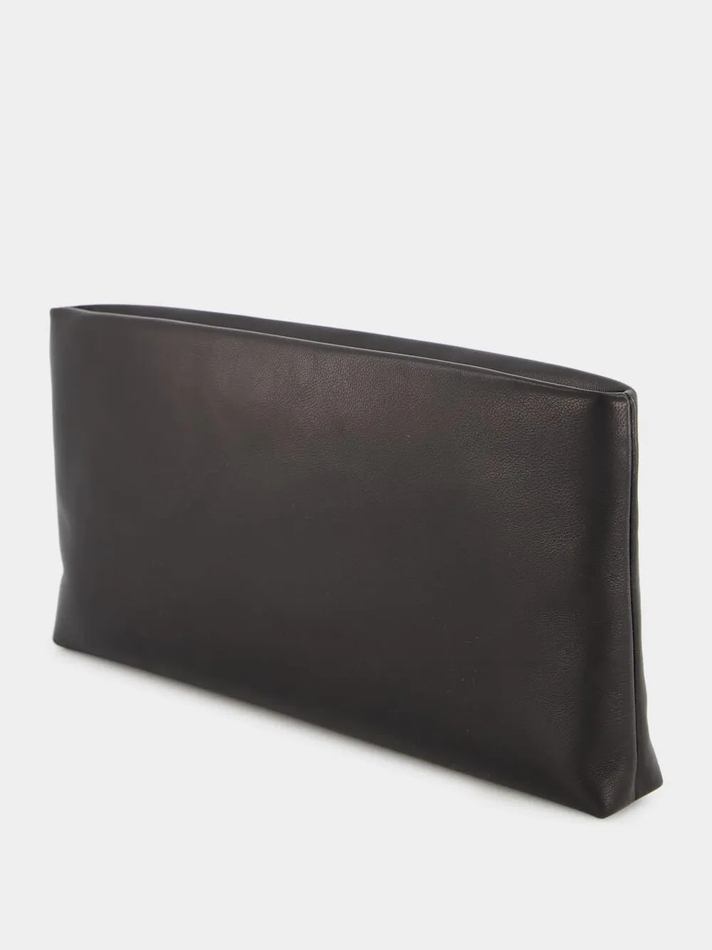 Calypso Long Zip Black Pouch