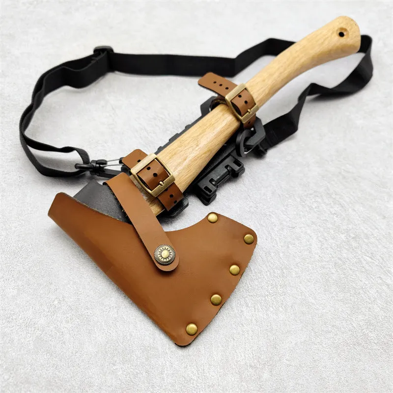 Camping Outdoor Portable And Adjustable Universal Leather Axe Cover