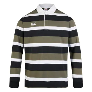 Canterbury Yarn Dye Long Sleeve Striped Rugby Jersey