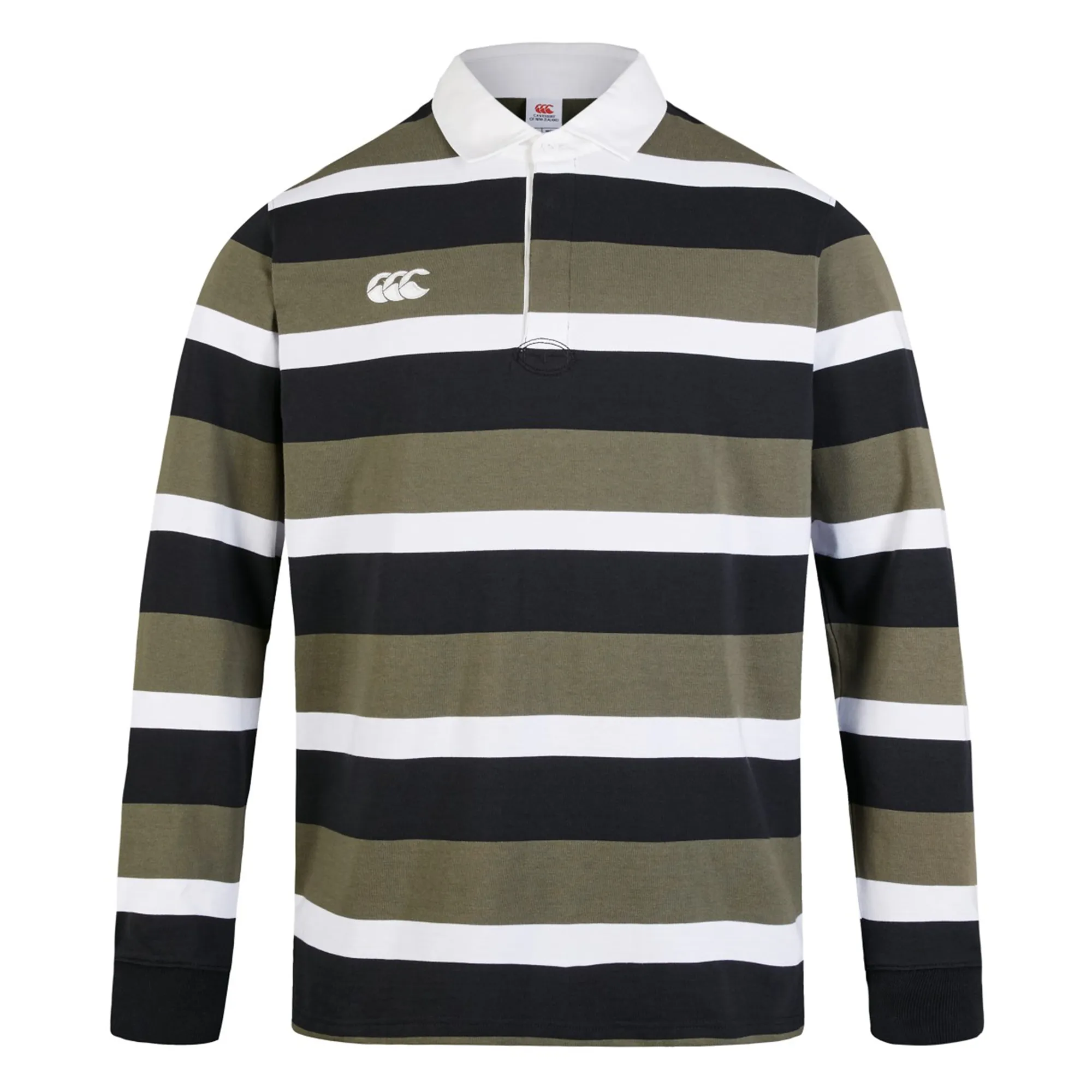 Canterbury Yarn Dye Long Sleeve Striped Rugby Jersey
