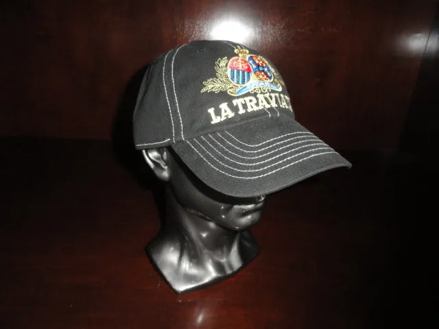 CAO LA TRAVIATA BLACK  LOGO  CAP NEW