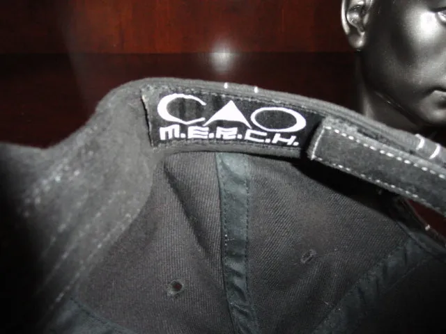 CAO LA TRAVIATA BLACK  LOGO  CAP NEW
