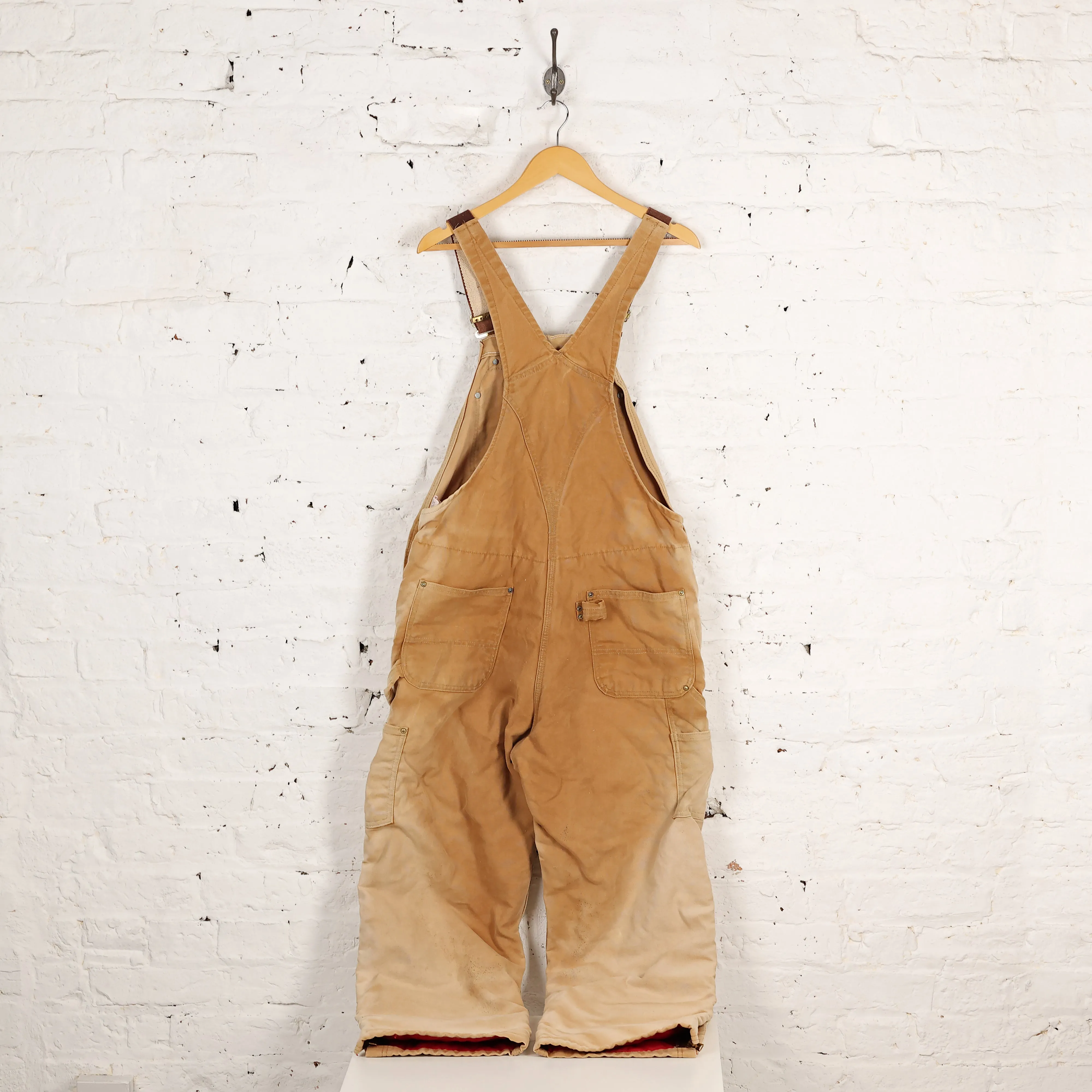 Carhartt Double Knee Work Dungarees - Beige - XL