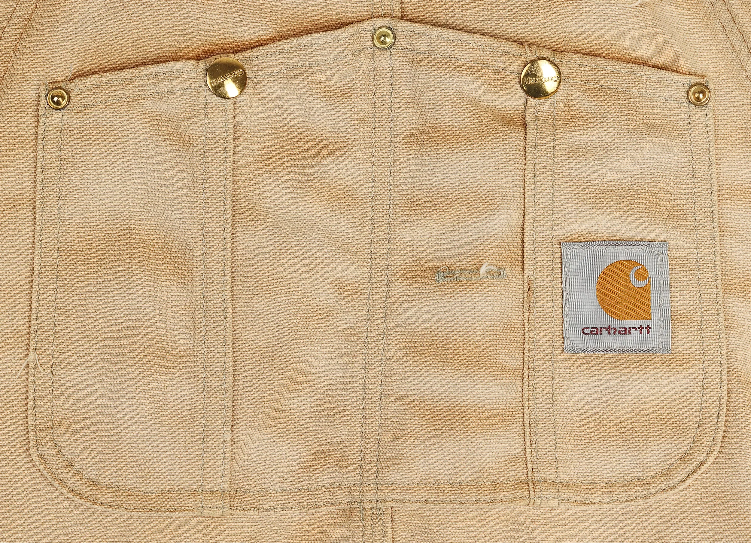 Carhartt Double Knee Work Dungarees - Beige - XL