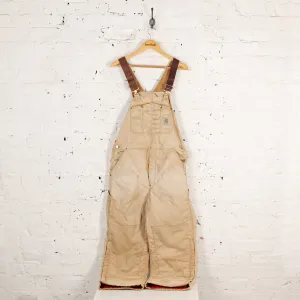 Carhartt Double Knee Work Dungarees - Beige - XL