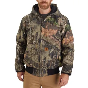 Carhartt Hunt Duck Insulated Quilt Lined Camo Active Jacket