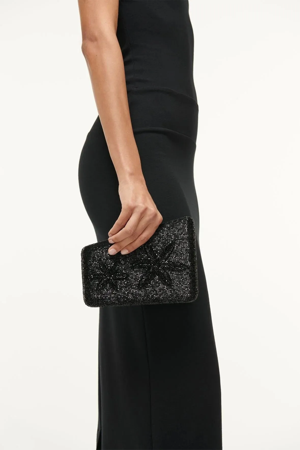 CARMELLA BEADED CLUTCH