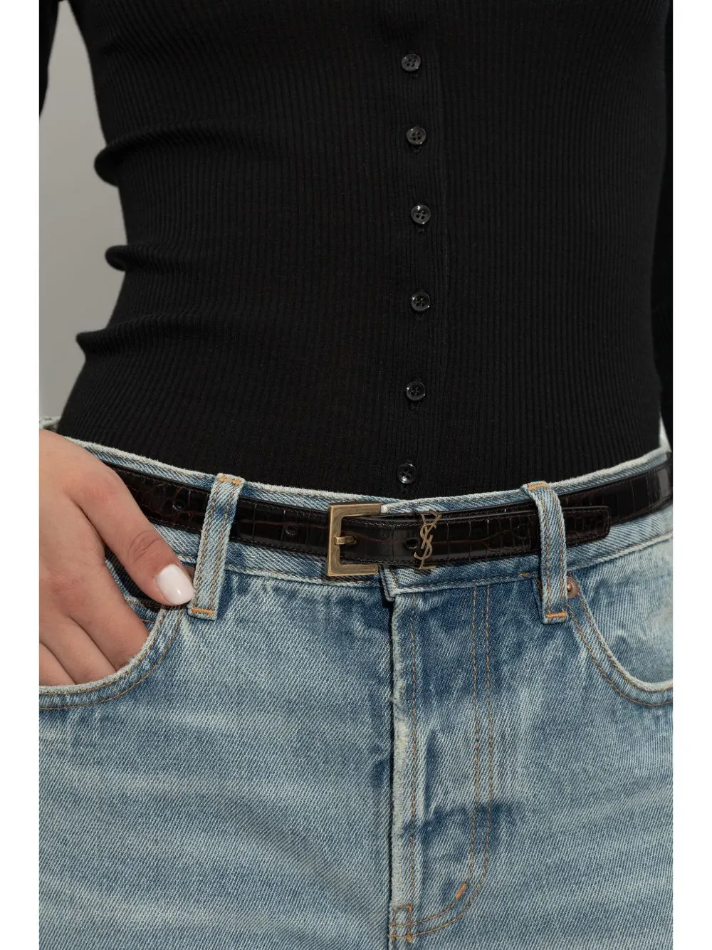 Cassandre leather belt