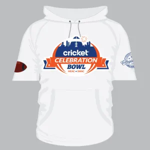 CELEBRATION BOWL| Coach On Field White Short Sleeve Hoodie