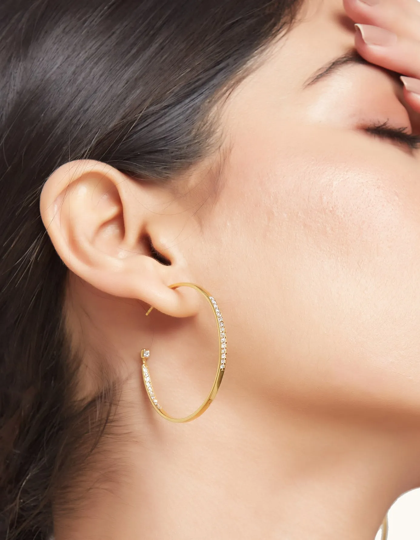 Celestial Glow Hoops
