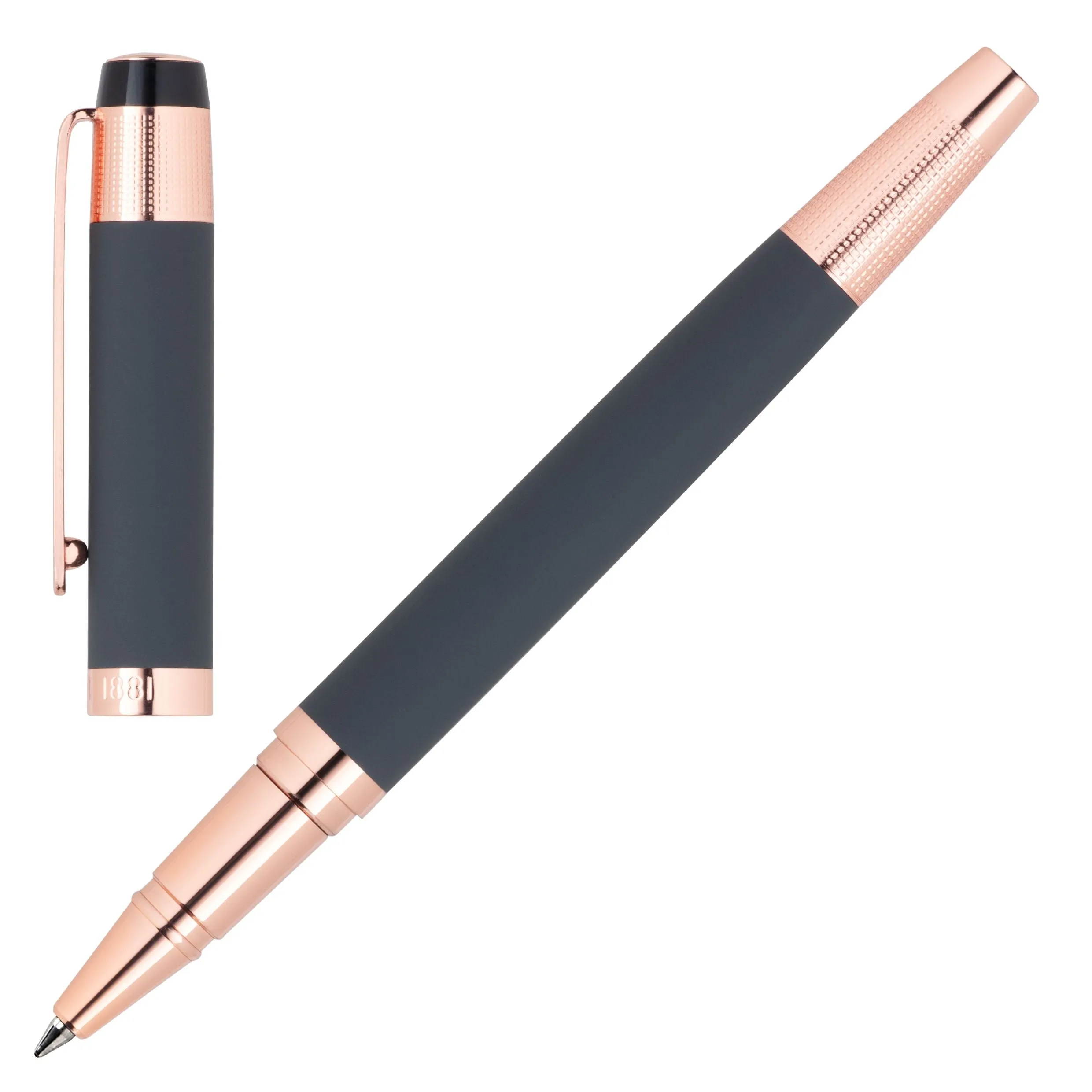 CERRUTI 1881 NSQ0135G-Rollerball pen Thames Grey
