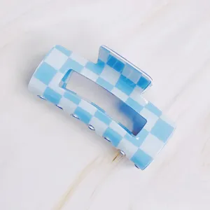 Checker Lovers Claw Clip - 3 COLORS