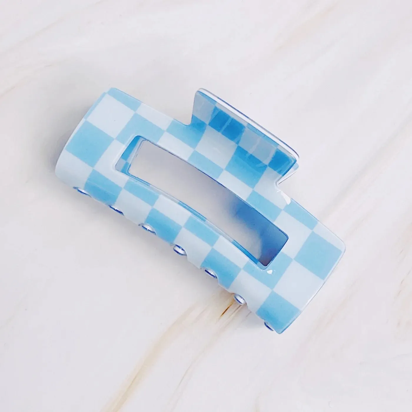 Checker Lovers Claw Clip - 3 COLORS