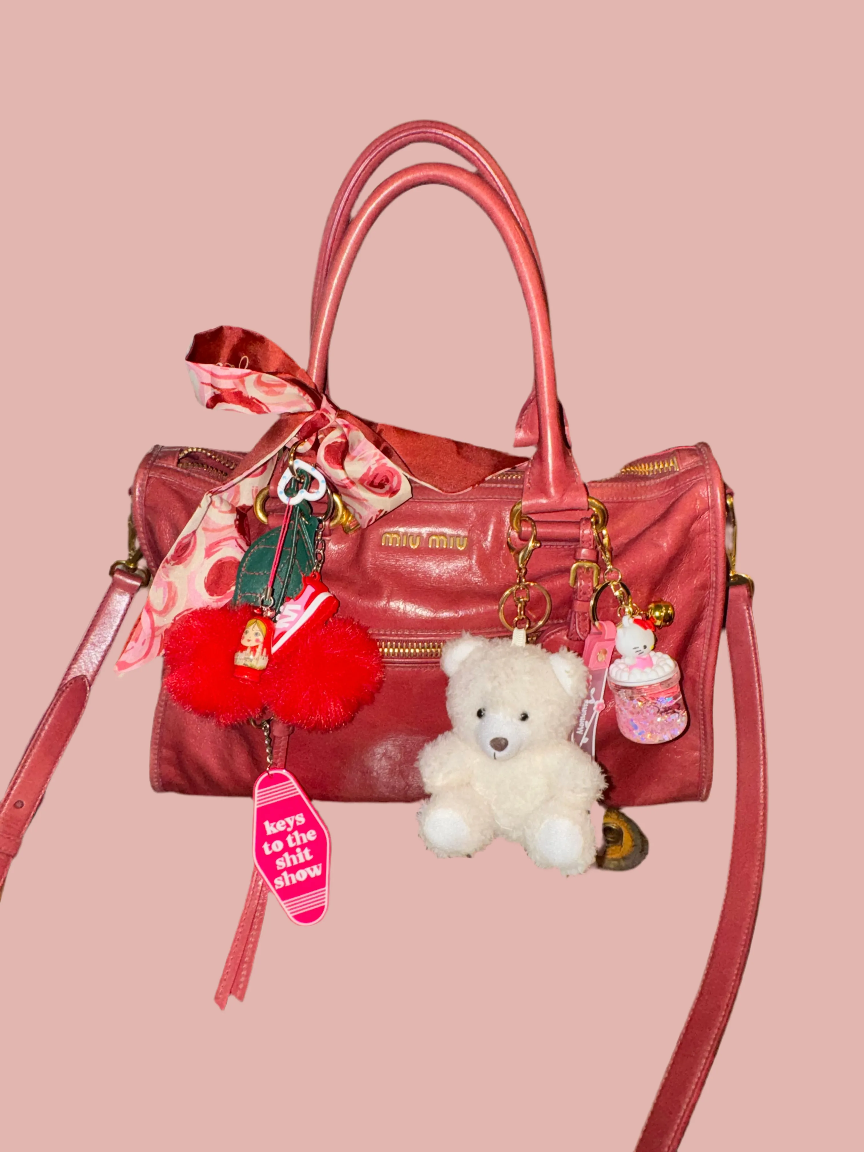 Cherry Bear BAGCHARM accessory