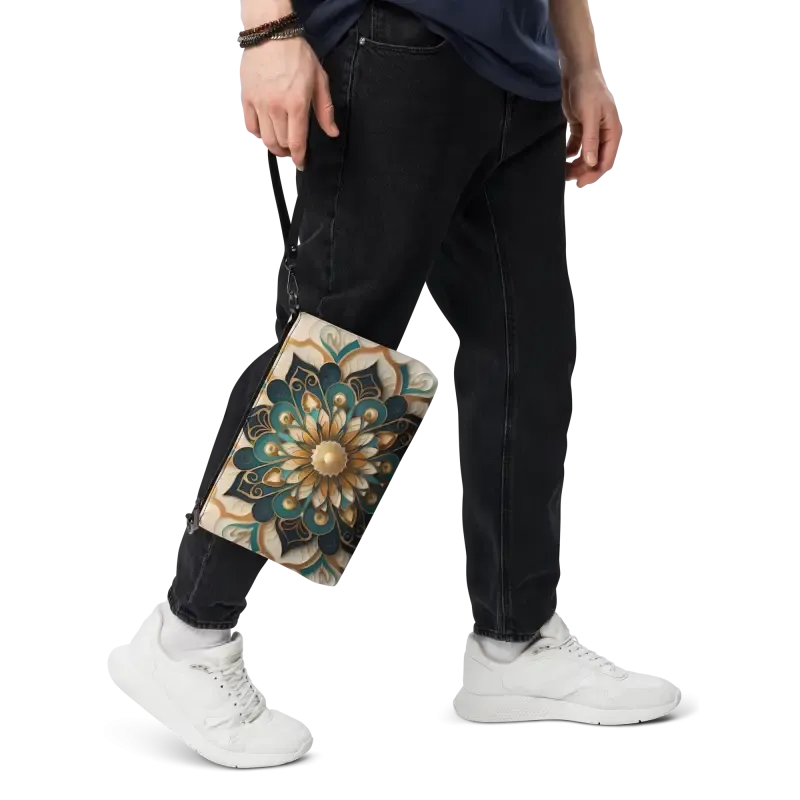 Chic Mandal Pattern Crossbody Bag for Boho Vibes