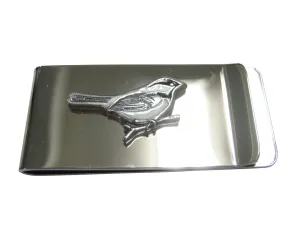 Chickadee Bird Money Clip