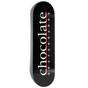 Chocolate Skateboards 30 Years Bar Logo Vincent Alvarez Skateboard Deck 8.5"