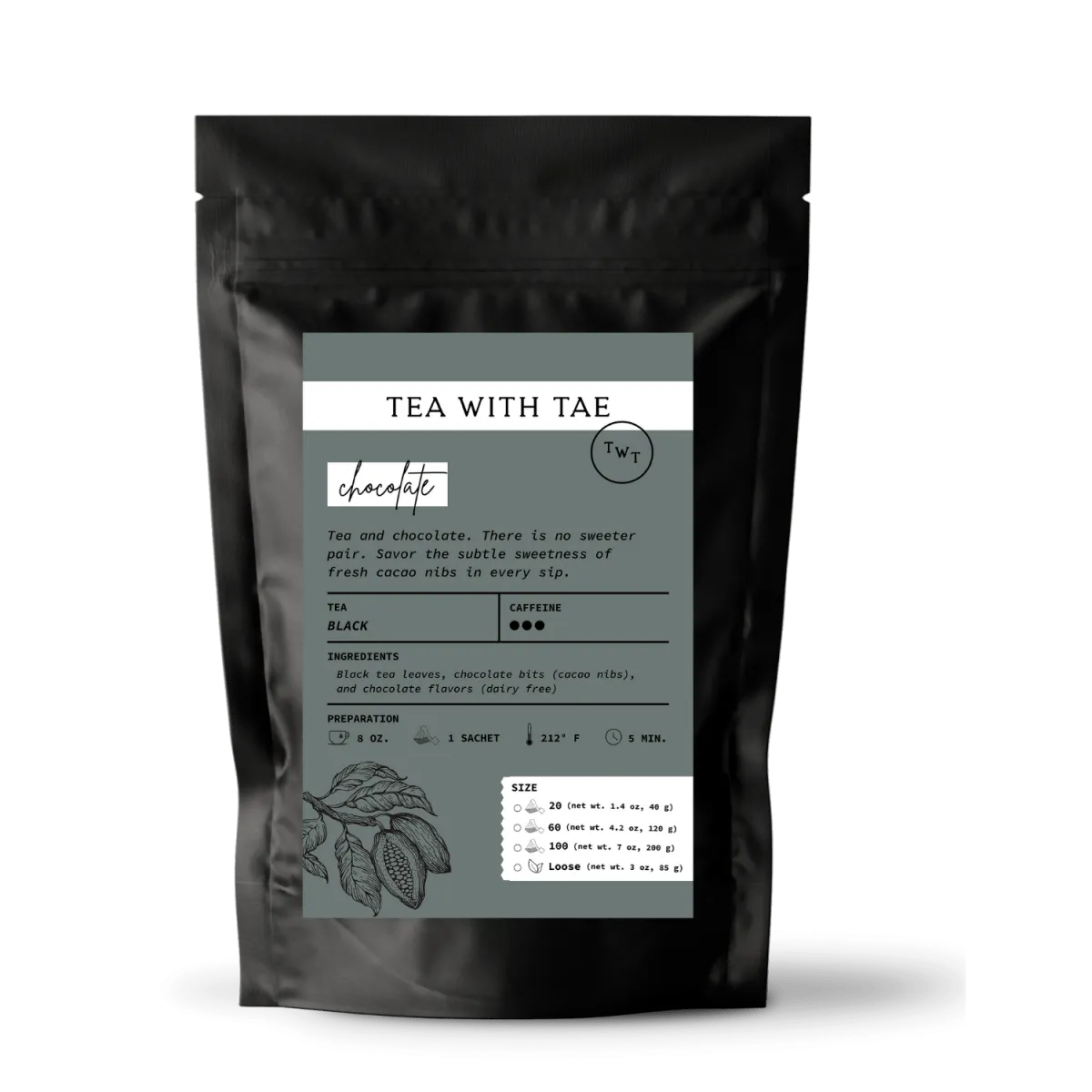 Chocolate Tea Pouch