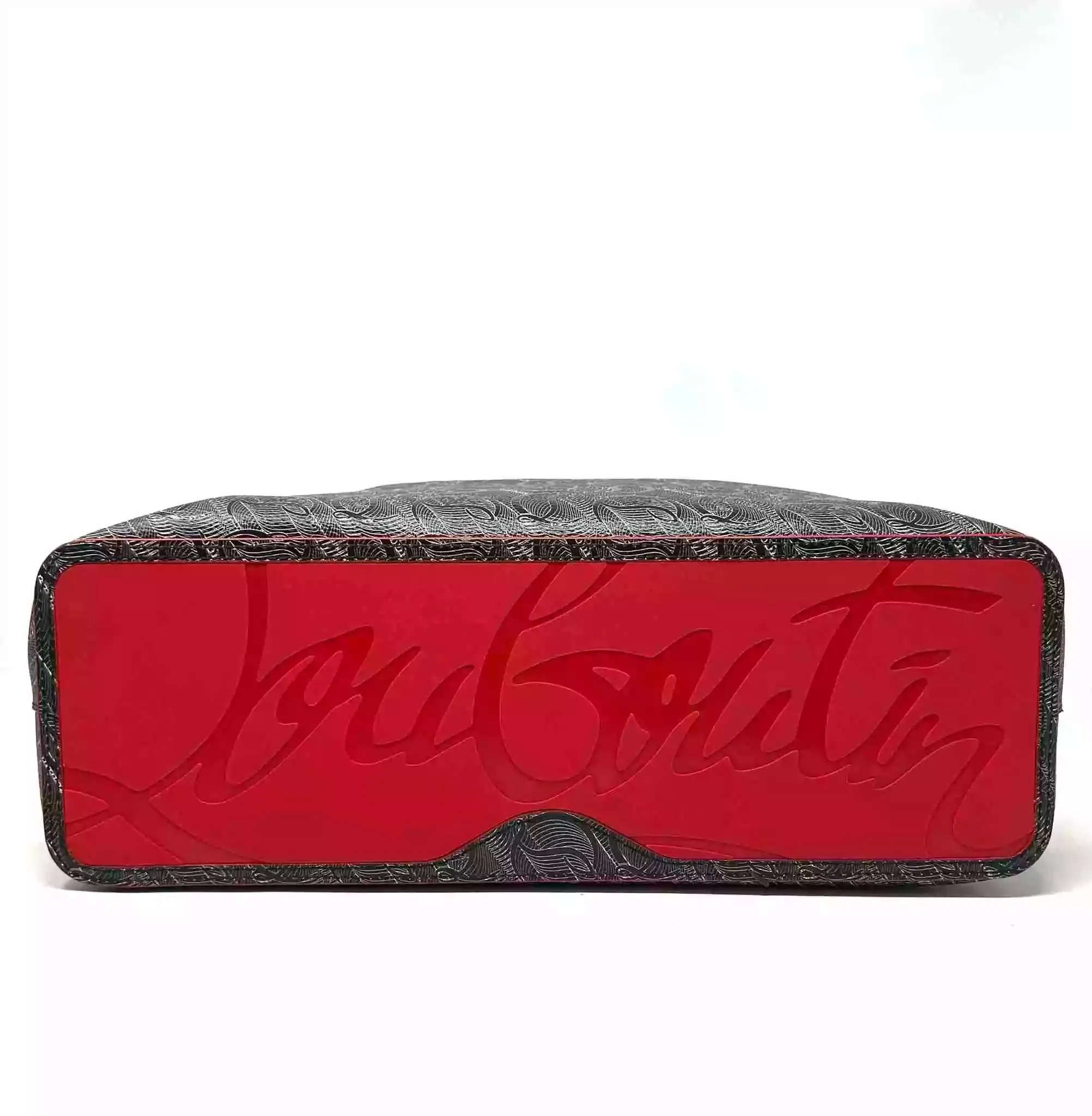 Christian Louboutin Cabata Monogram Small Black Tote Bag
