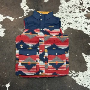Cinch Men’s Blue Quilted Vest