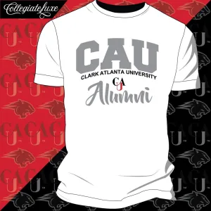 Clark Atlanta | ARCH ALUMNI White Unisex Tees (**)