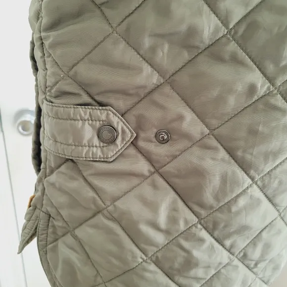 Coach NY Quilted Zip UP‎ Vest Green