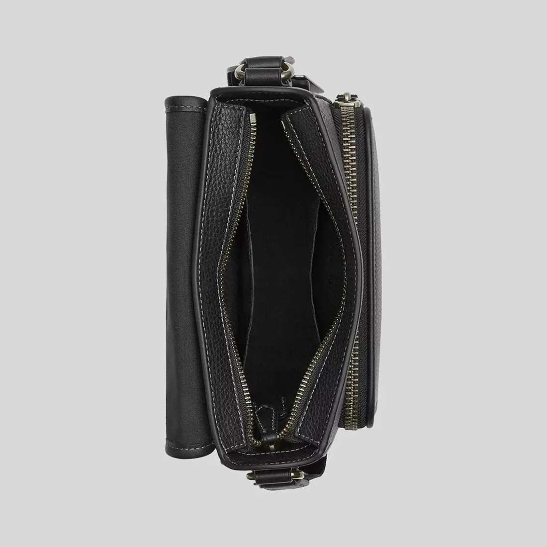 COACH Sullivan Flap Crossbody Bag Black RS-CN729