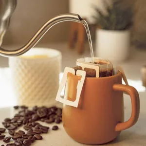 Coffee Drip Bags 10pk PNG Gold